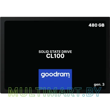 SSD диск GOODRAM CL100 Gen. 3 480GB (SSDPR-CL100-480-G3)